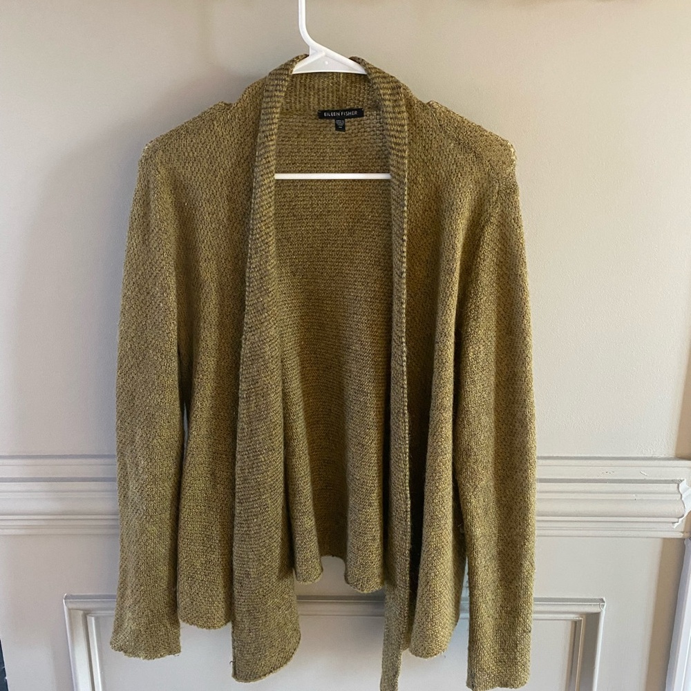 Eileen Fisher Mustard Cardigan - Women’s M